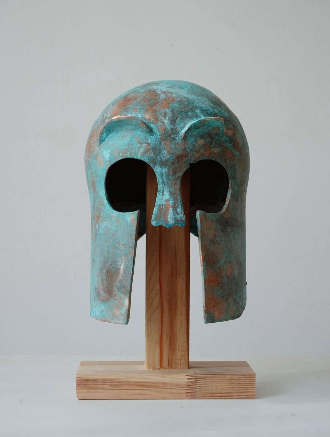 Uri Zamir — Untitled (helmet), 2025
